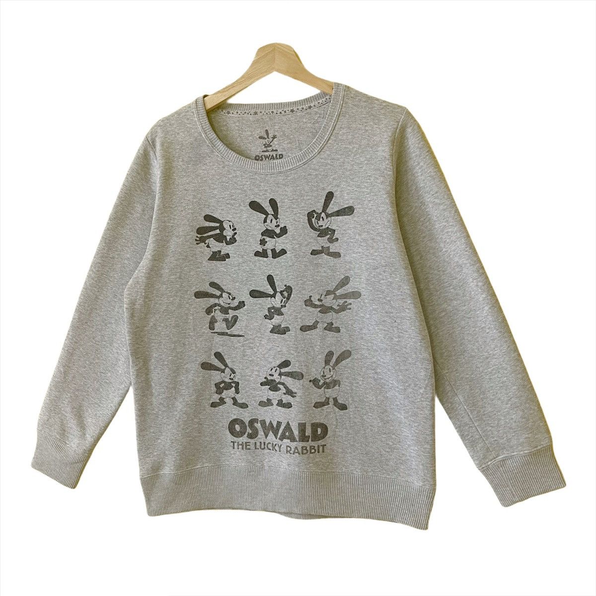 Cartoon Network × Disney Oswald The Lucky Rabbit Cartoon Crewneck Sweatshirt Size US M / EU 48-50 / 2 - 3 Thumbnail