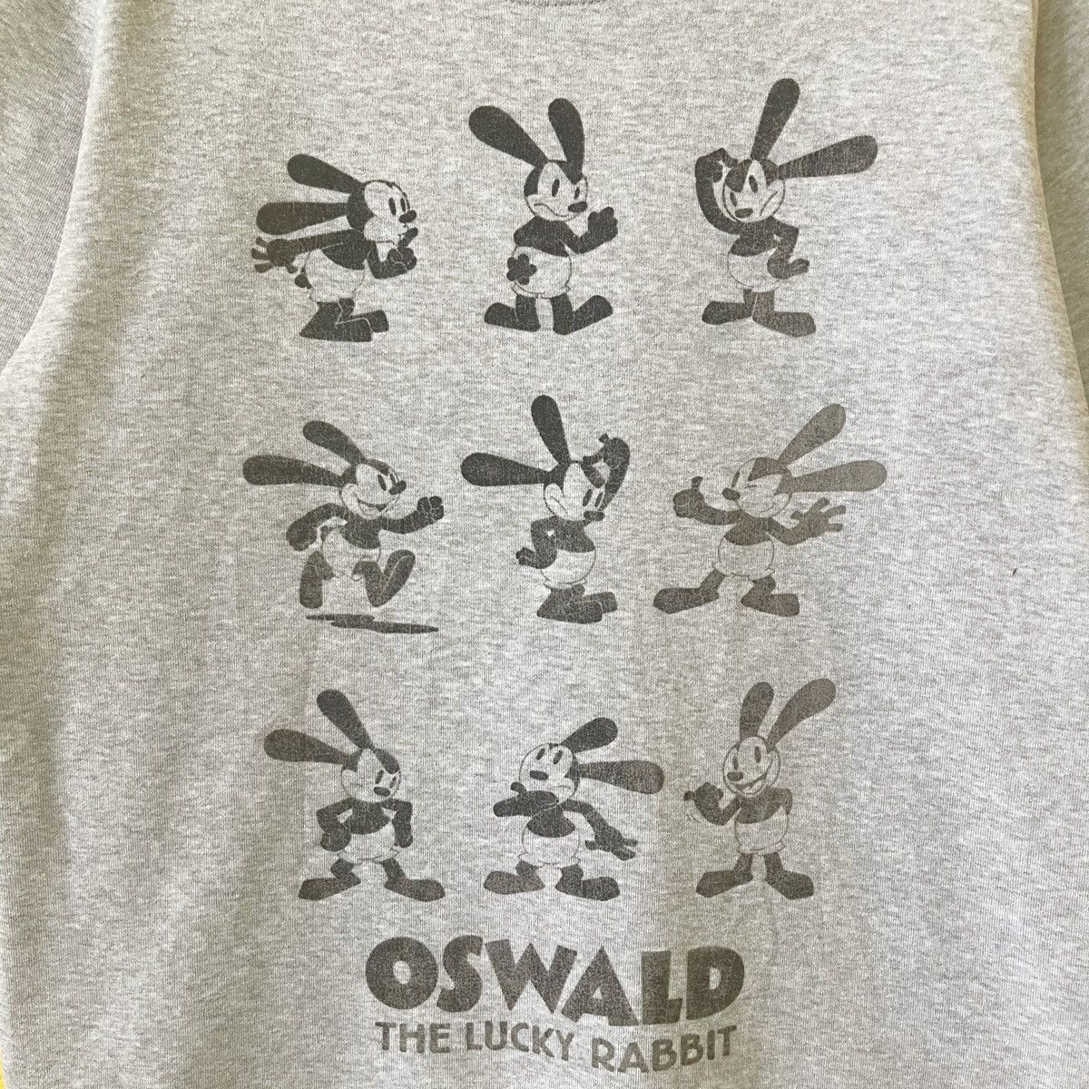 Cartoon Network × Disney Oswald The Lucky Rabbit Cartoon Crewneck Sweatshirt Size US M / EU 48-50 / 2 - 5 Thumbnail
