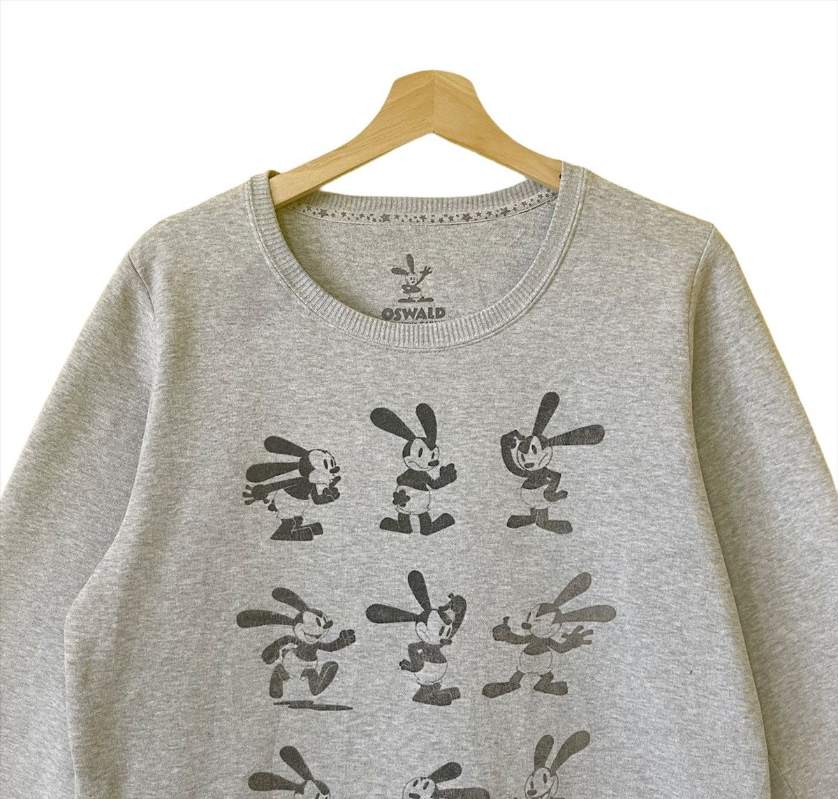Cartoon Network × Disney Oswald The Lucky Rabbit Cartoon Crewneck Sweatshirt Size US M / EU 48-50 / 2 - 4 Thumbnail