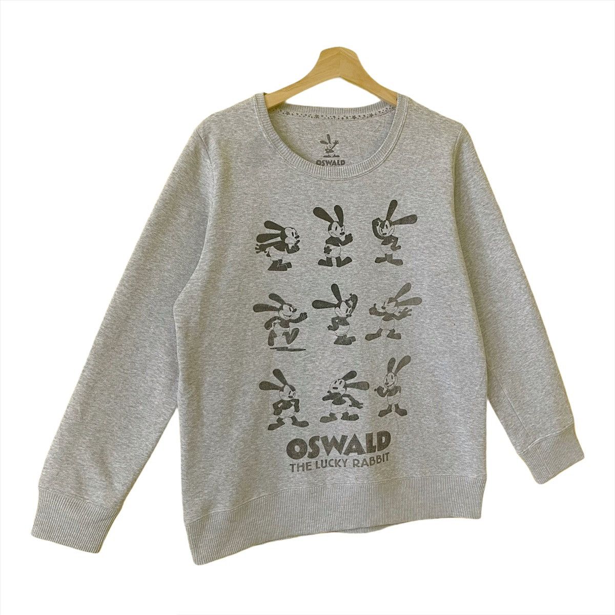 Cartoon Network × Disney Oswald The Lucky Rabbit Cartoon Crewneck Sweatshirt Size US M / EU 48-50 / 2 - 2 Thumbnail