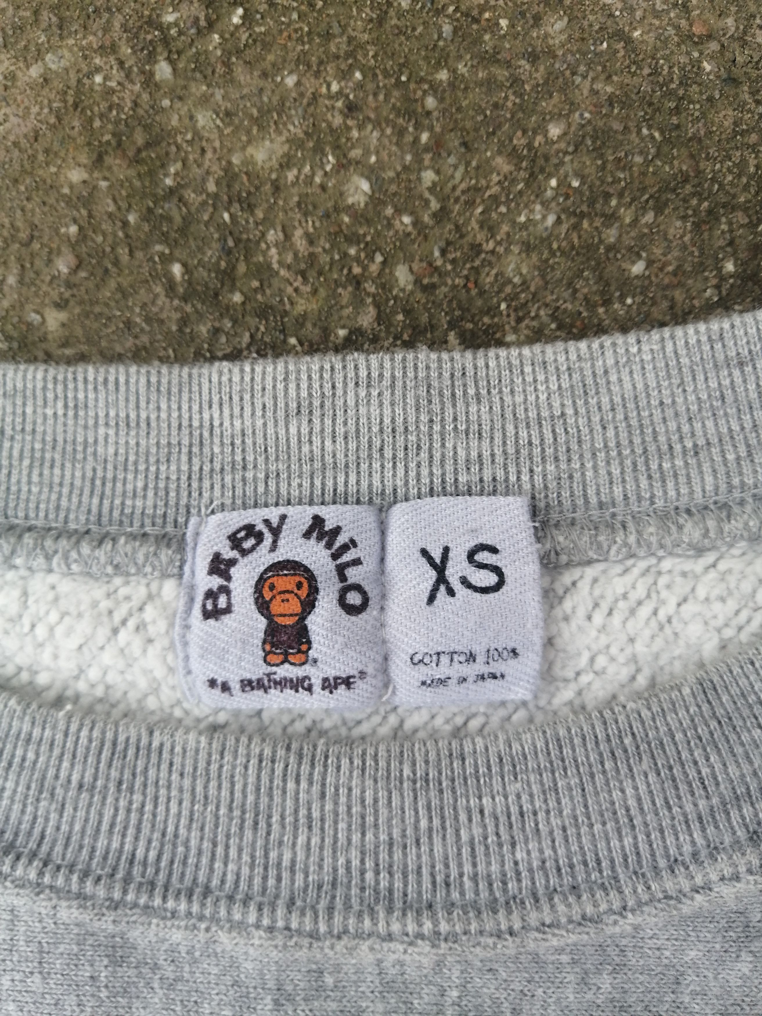 Bape Vintage Baby Milo Crewneck Size US XS / EU 42 / 0 - 7 Thumbnail