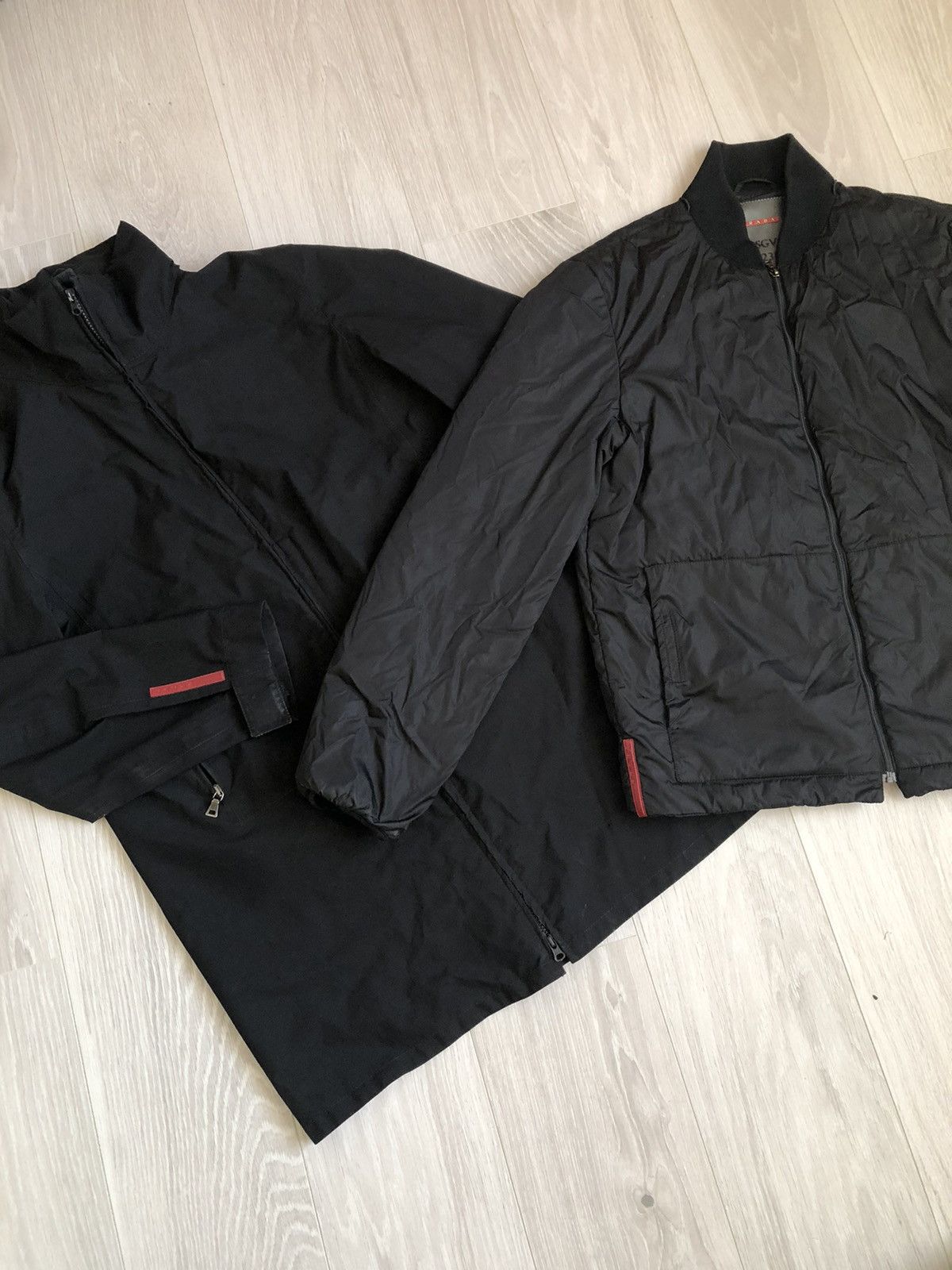 S*様 PRADA SGV154 ナイロンジャケット Prada Prada Gore Tex 3 in 1 Jacket Bomber SGV154 Red Tab 52 | Grailed