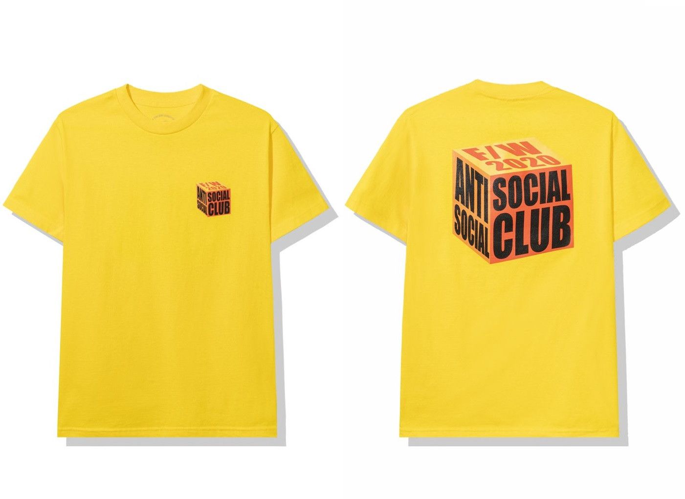 Anti Social Social Club DS F/W ASSC I Wish I Was Wrong Gold Tee BAPE Kith KAWS FTP Size US M / EU 48-50 / 2 - 6 Thumbnail