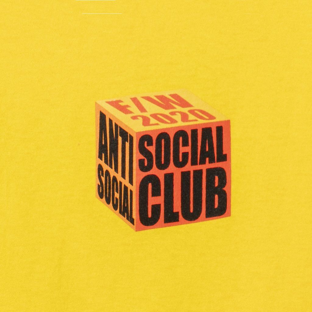 Anti Social Social Club DS F/W ASSC I Wish I Was Wrong Gold Tee BAPE Kith KAWS FTP Size US M / EU 48-50 / 2 - 5 Thumbnail
