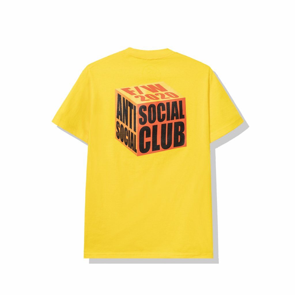 Anti Social Social Club DS F/W ASSC I Wish I Was Wrong Gold Tee BAPE Kith KAWS FTP Size US M / EU 48-50 / 2 - 1 Thumbnail
