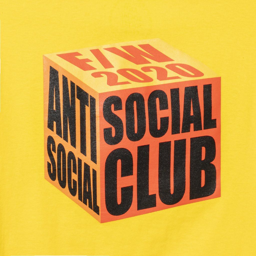 Anti Social Social Club DS F/W ASSC I Wish I Was Wrong Gold Tee BAPE Kith KAWS FTP Size US M / EU 48-50 / 2 - 3 Thumbnail