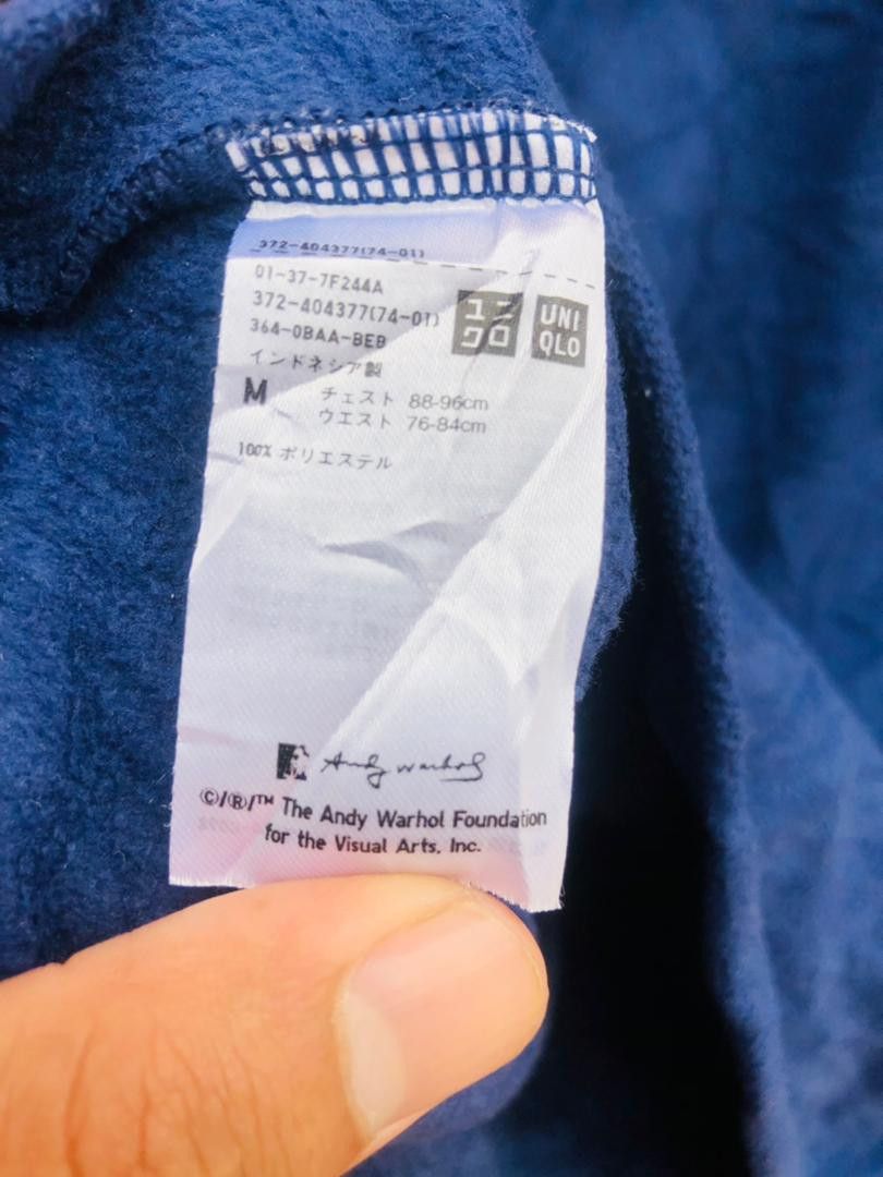 Andy Warhol × Japanese Brand × Uniqlo Vintage Andy Warhol Japanese Designer Travis Scott Fashion Size US M / EU 48-50 / 2 - 5 Thumbnail