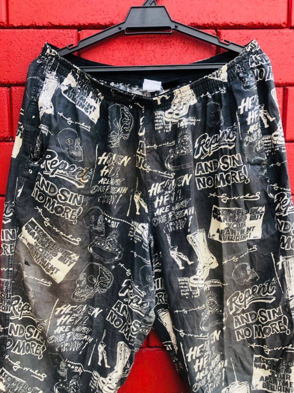 Andy Warhol × Japanese Brand Vintage Andy Warhol Japanese Boxer Travis Scott Fashion Size US 33 - 2 Thumbnail