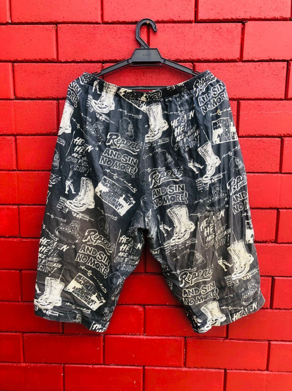 Andy Warhol × Japanese Brand Vintage Andy Warhol Japanese Boxer Travis Scott Fashion Size US 33 - 3 Thumbnail