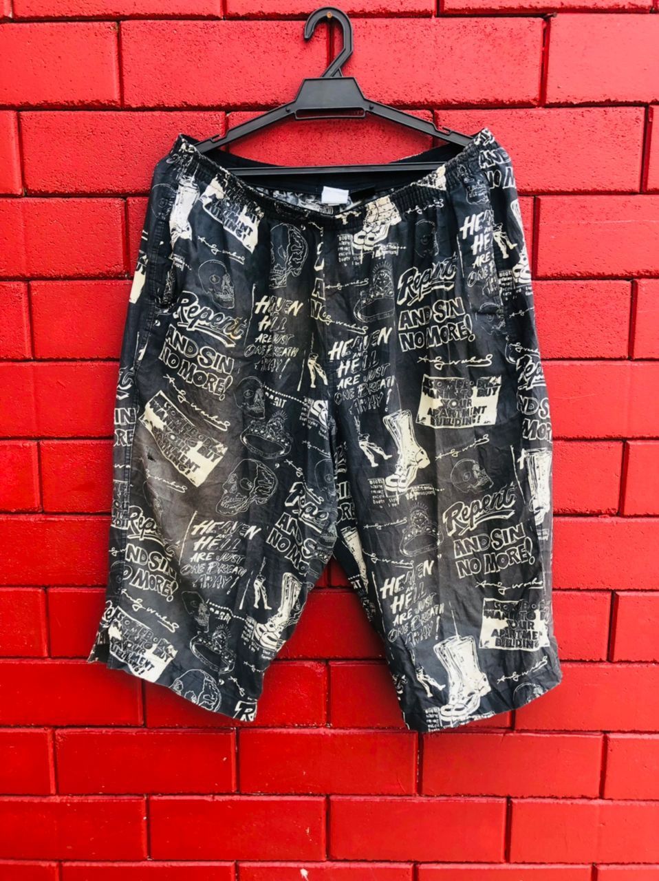 Andy Warhol × Japanese Brand Vintage Andy Warhol Japanese Boxer Travis Scott Fashion Size US 33 - 1 Thumbnail