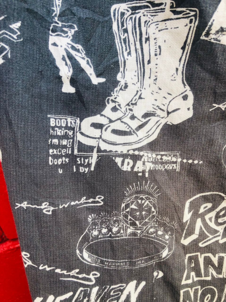 Andy Warhol × Japanese Brand Vintage Andy Warhol Japanese Boxer Travis Scott Fashion Size US 33 - 9 Thumbnail