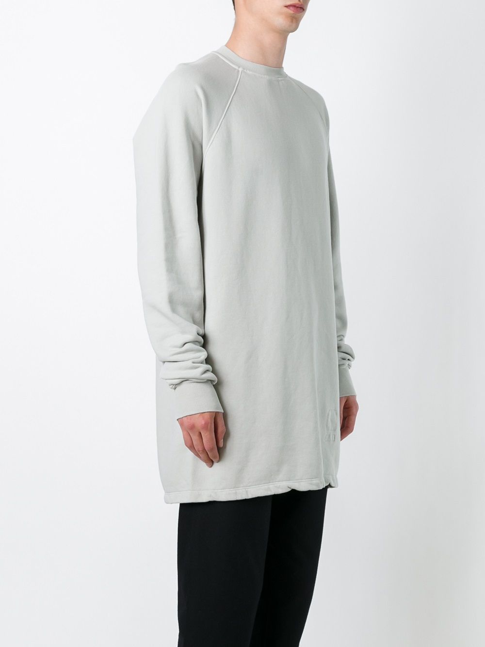 Rick Owens Drkshdw FW16 Mastodon Felpa Baseball Tee Dinge | Grailed