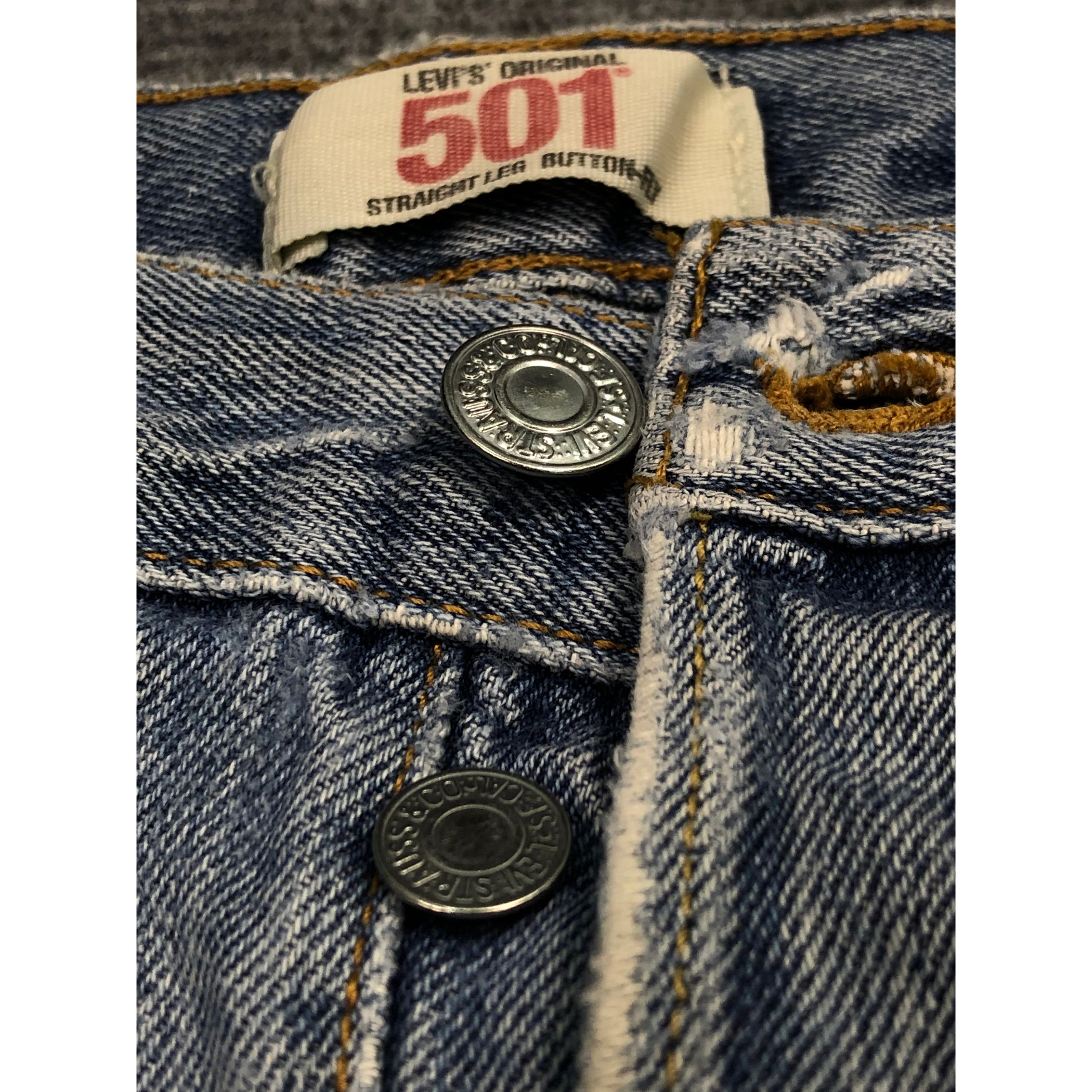 Levi's Vintage Levis 501 Faded Denim Pant DP0113 Size US 36 / EU 52 - 7 Thumbnail