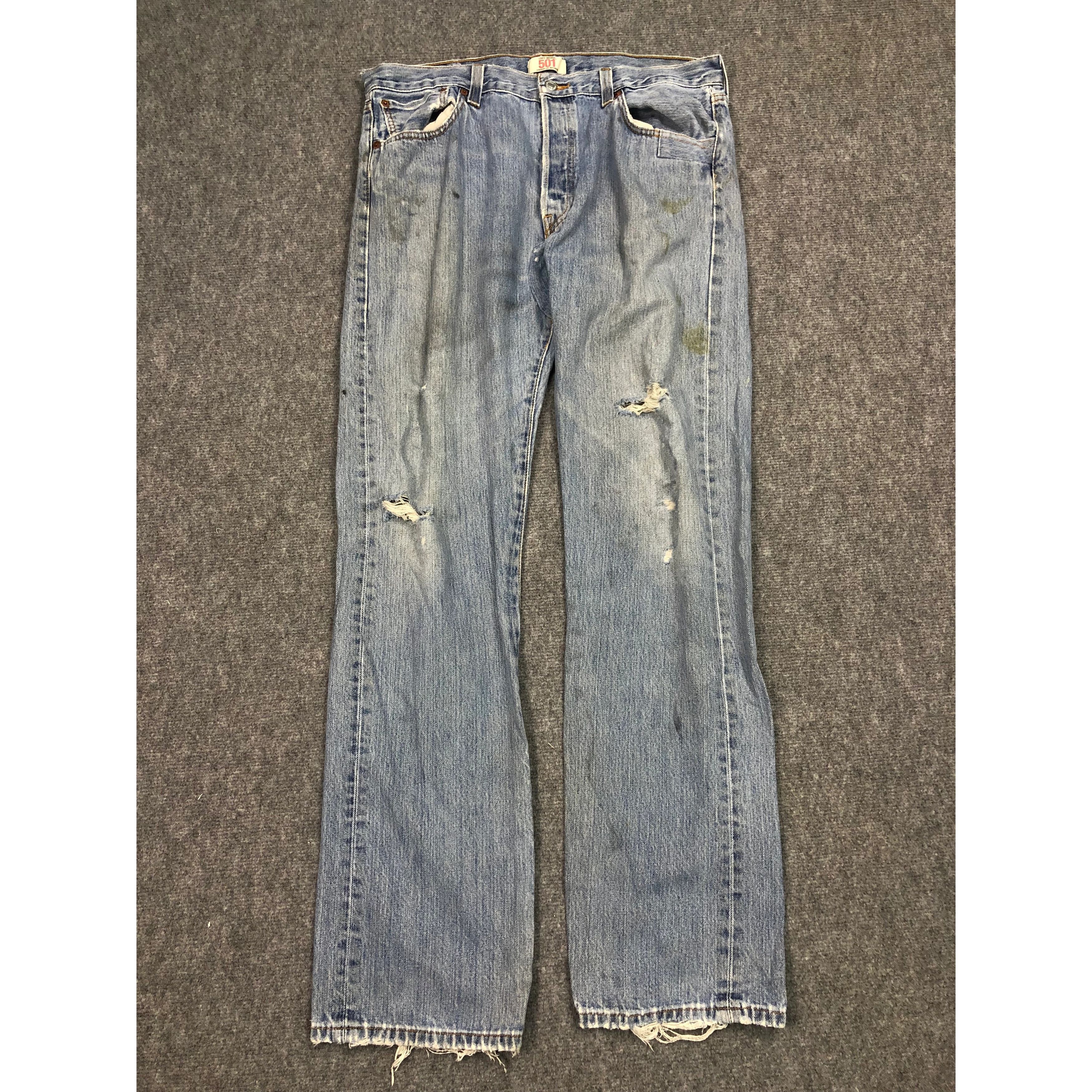 Levi's Vintage Levis 501 Faded Denim Pant DP0113 Size US 36 / EU 52 - 1 Thumbnail