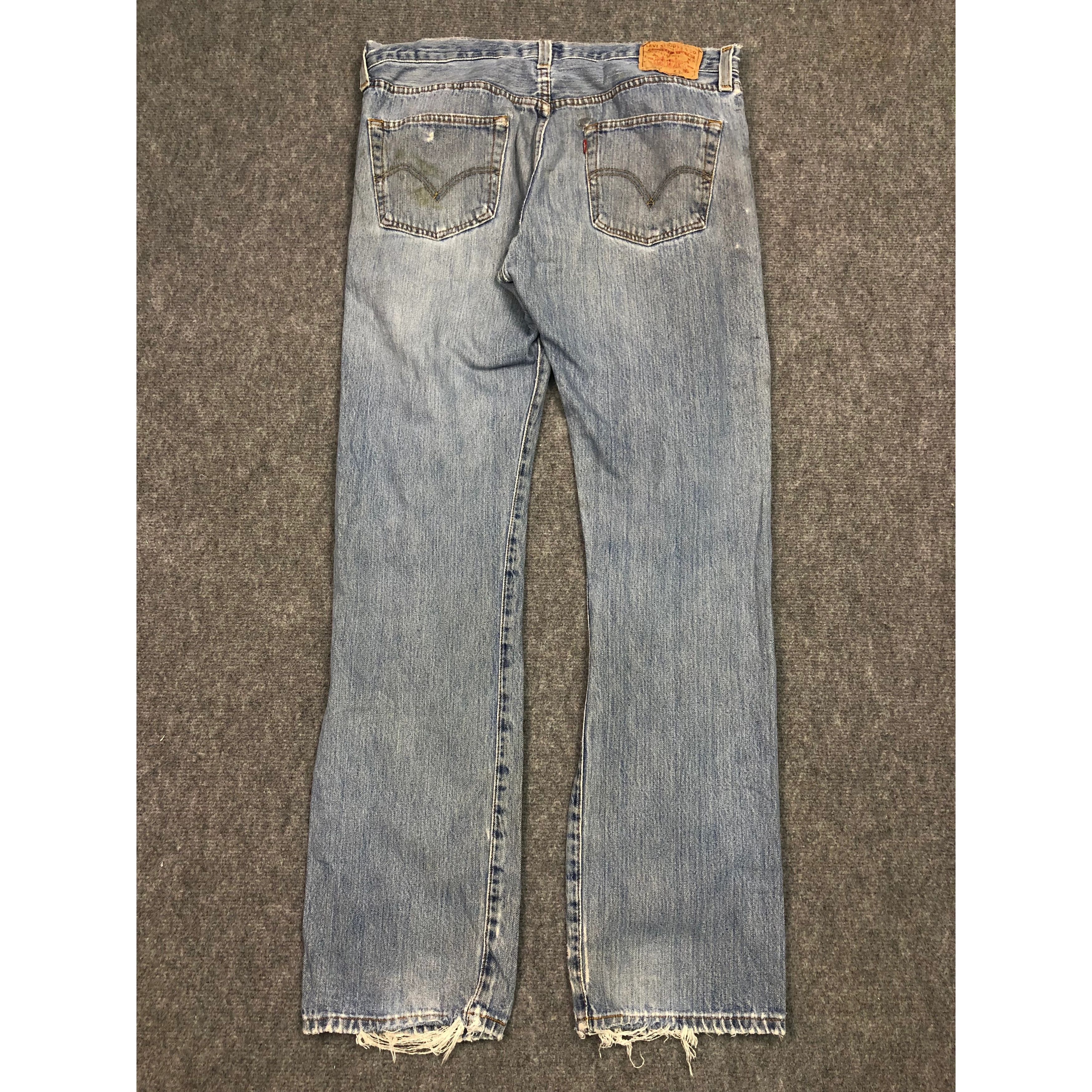 Levi's Vintage Levis 501 Faded Denim Pant DP0113 Size US 36 / EU 52 - 2 Thumbnail