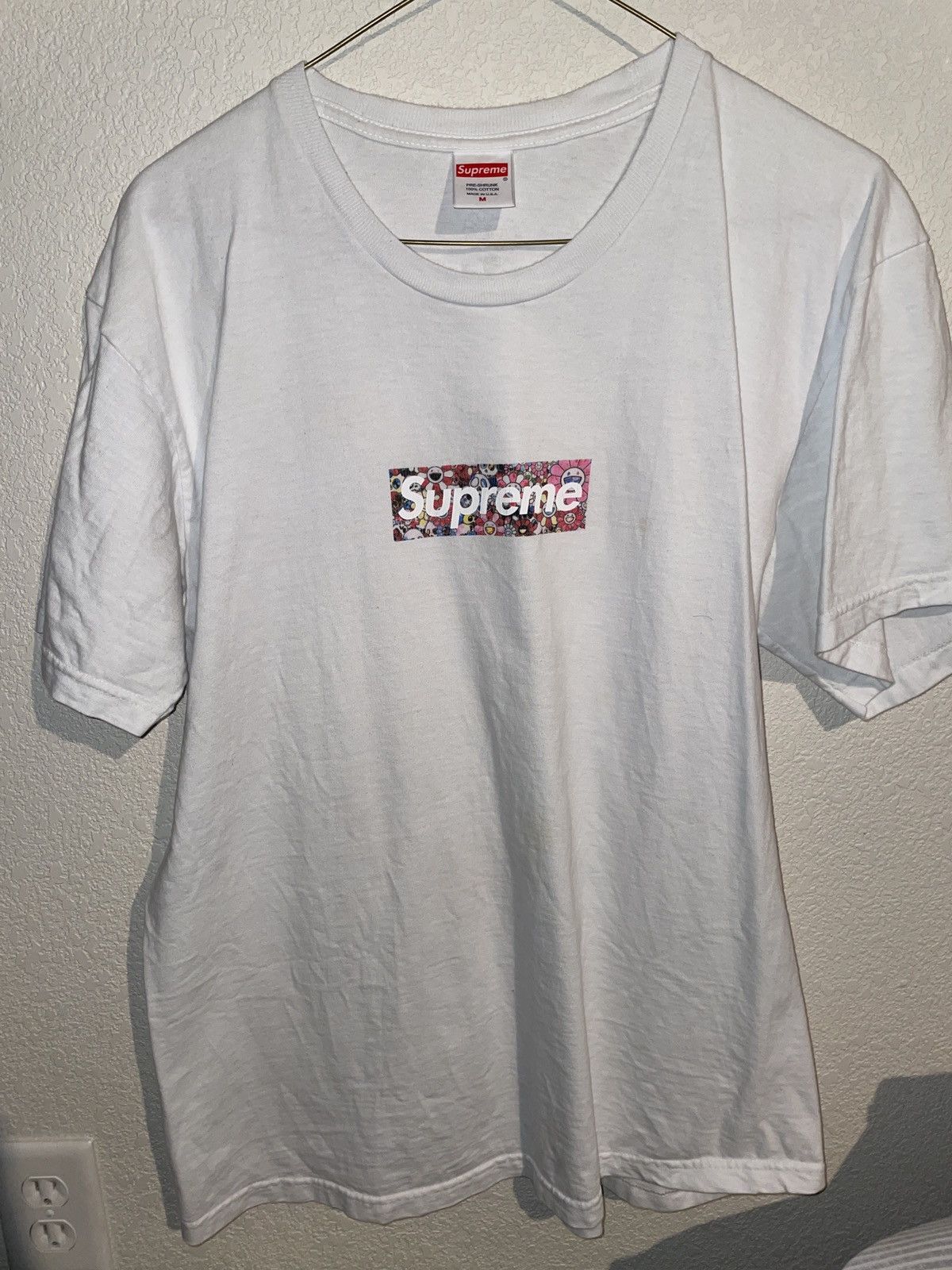 Supreme Supreme Takashi Murakami COVID-19 Relief Box Logo Tee