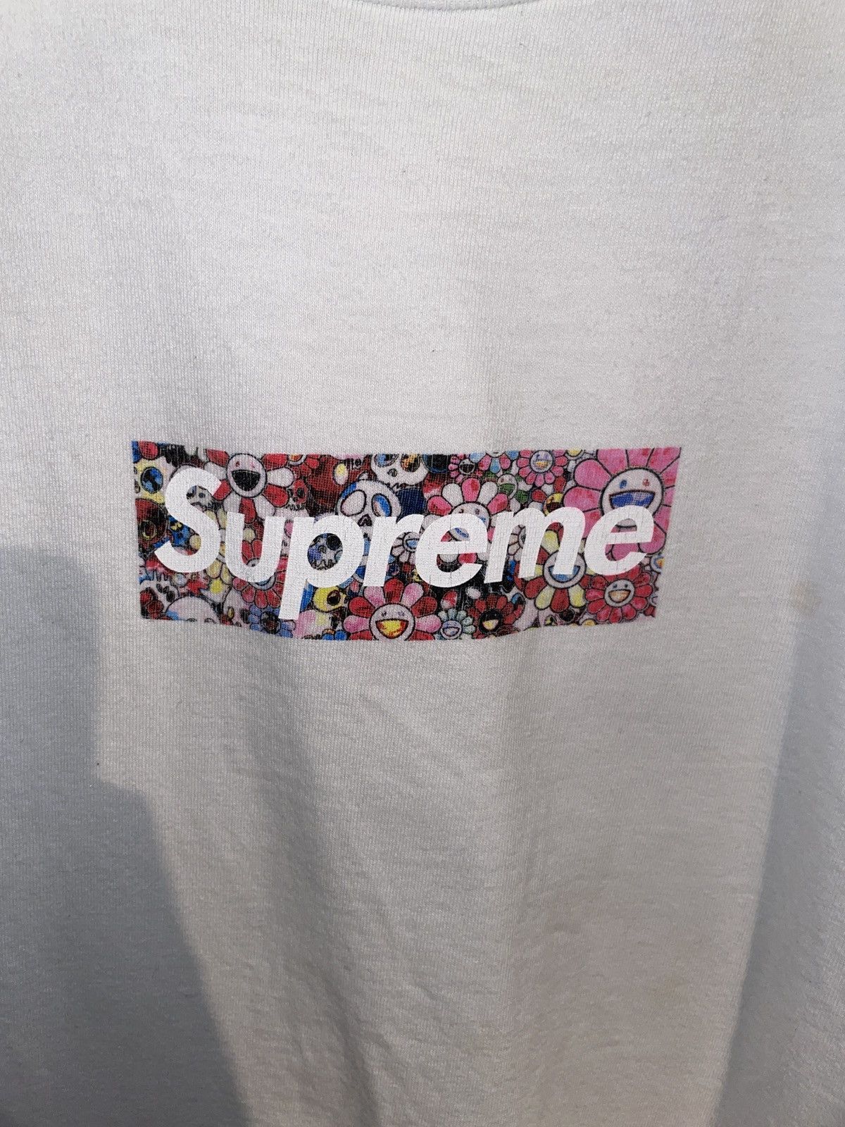 Supreme Supreme Takashi Murakami COVID-19 Relief Box Logo Tee