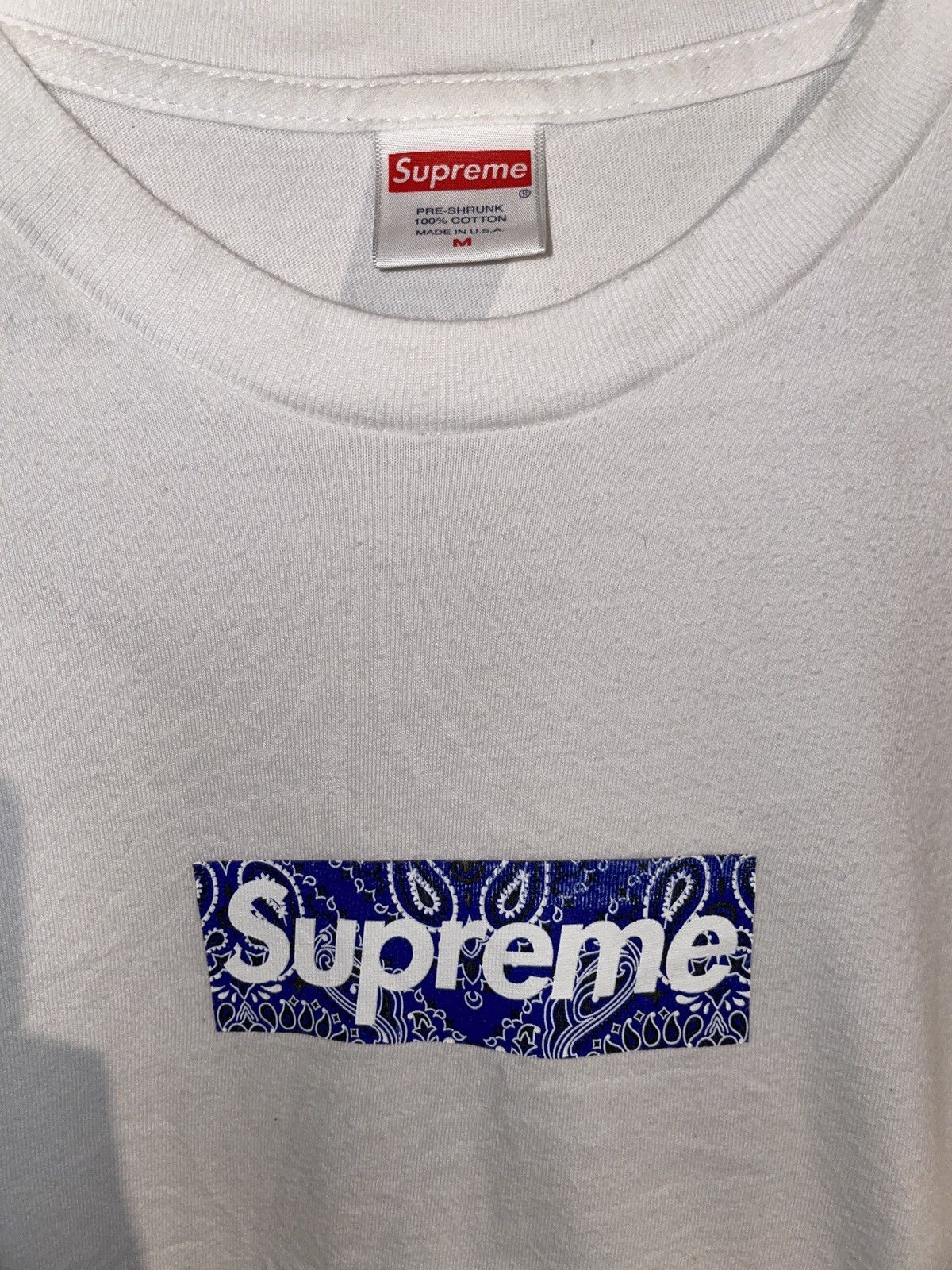 Supreme Bandana Supreme Madonna Tee Grey Bandana Box Logo Tee
