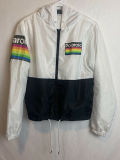 Polaroid hot sale colorblock windbreaker