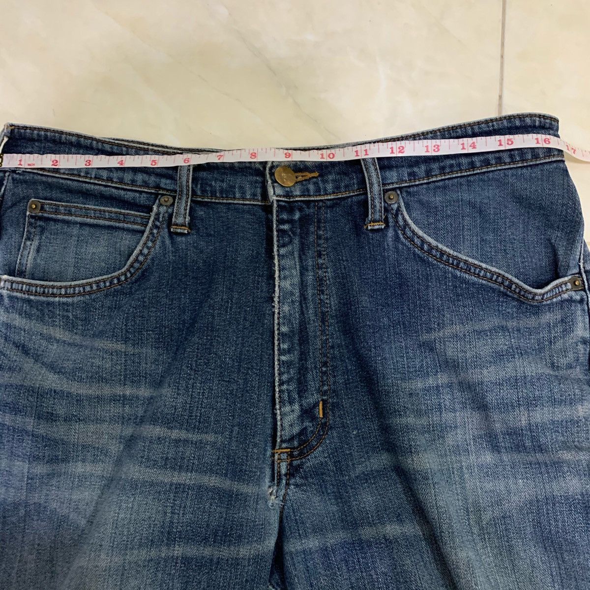 Japanese Brand × Vintage × Wrangler WRANGLER Jeans Size US 34 / EU 50 - 12 Thumbnail