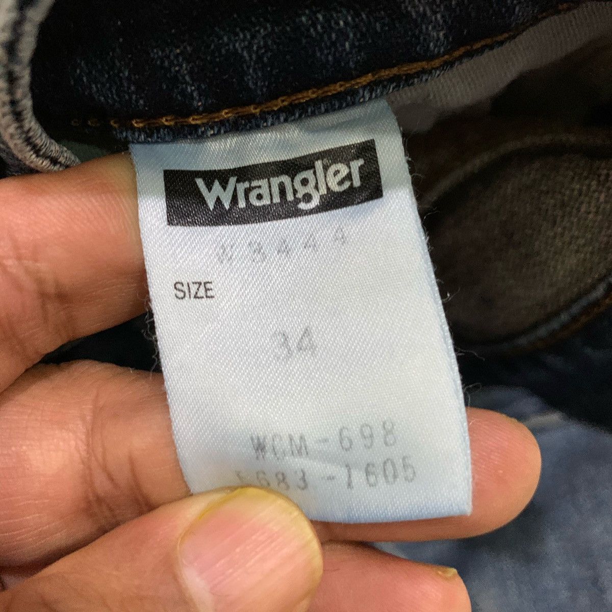 Japanese Brand × Vintage × Wrangler WRANGLER Jeans Size US 34 / EU 50 - 11 Thumbnail