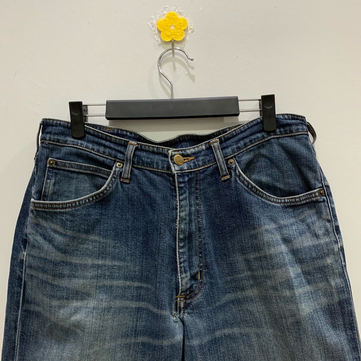 Japanese Brand × Vintage × Wrangler WRANGLER Jeans Size US 34 / EU 50 - 2 Thumbnail