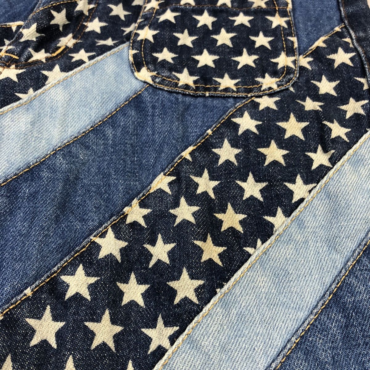 Hysteric Glamour RARE🔥Vintage Hysteric Glamour Reconstruct Flare Denim Size US 30 / EU 46 - 12 Thumbnail