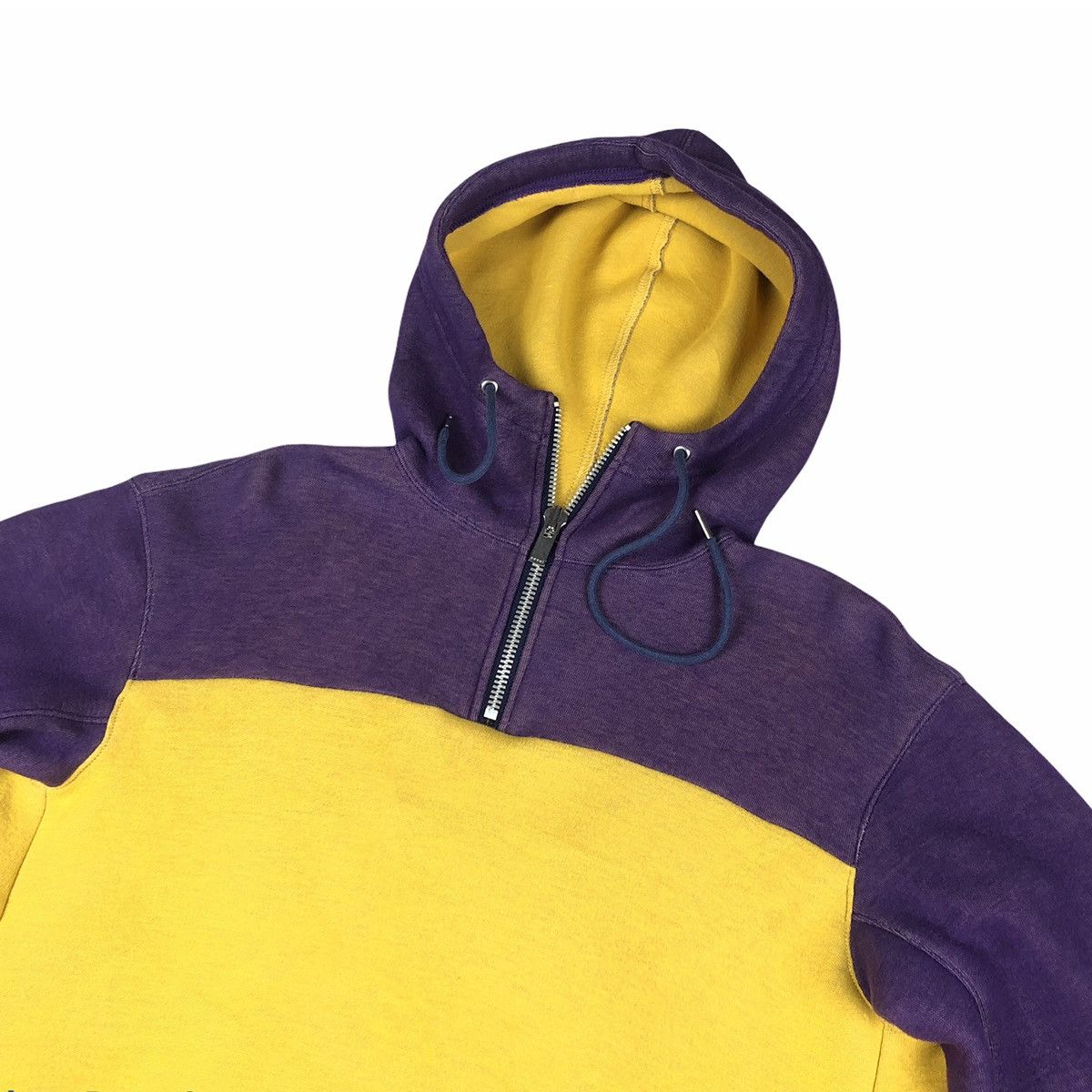 Japanese Brand Sacai FW17 Color Block Pullover Hoodie Size US M / EU 48-50 / 2 - 6 Thumbnail