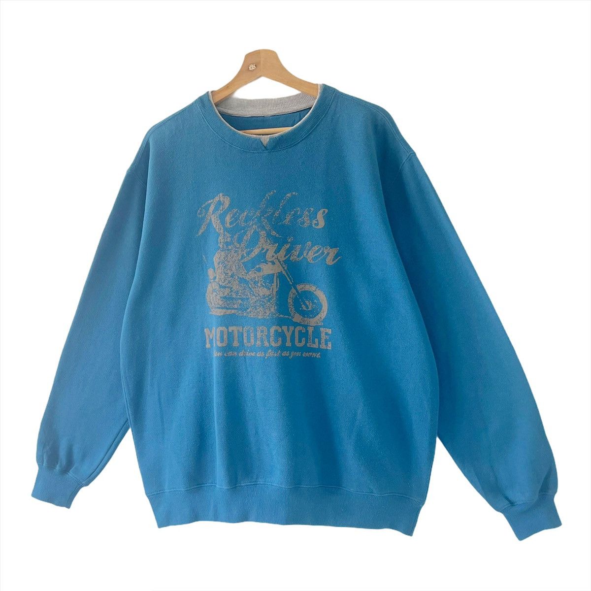 Other Reckles Driver Motorcycle Crewneck Sweatshirt Size XL Size US M / EU 48-50 / 2 - 3 Thumbnail