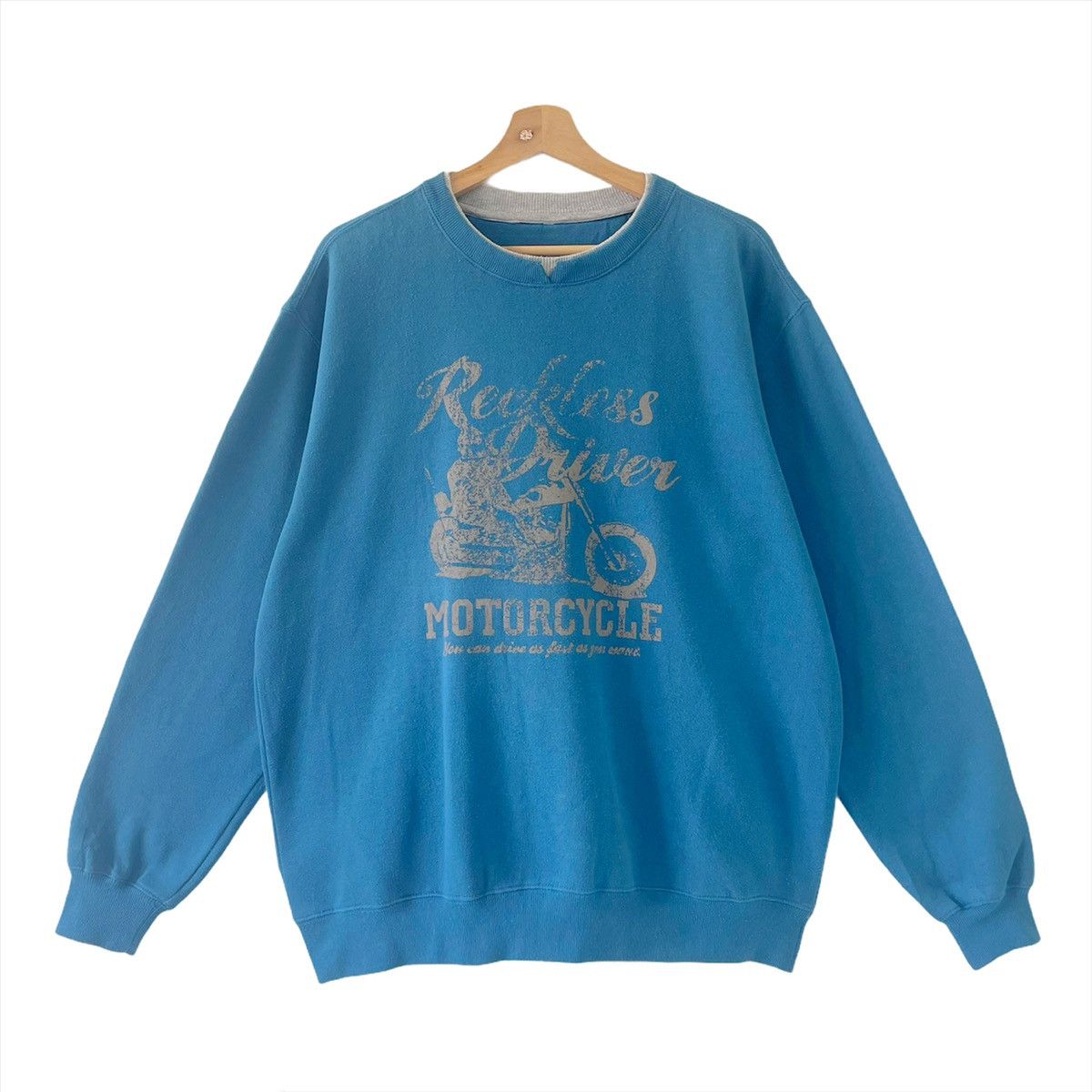Other Reckles Driver Motorcycle Crewneck Sweatshirt Size XL Size US M / EU 48-50 / 2 - 1 Thumbnail