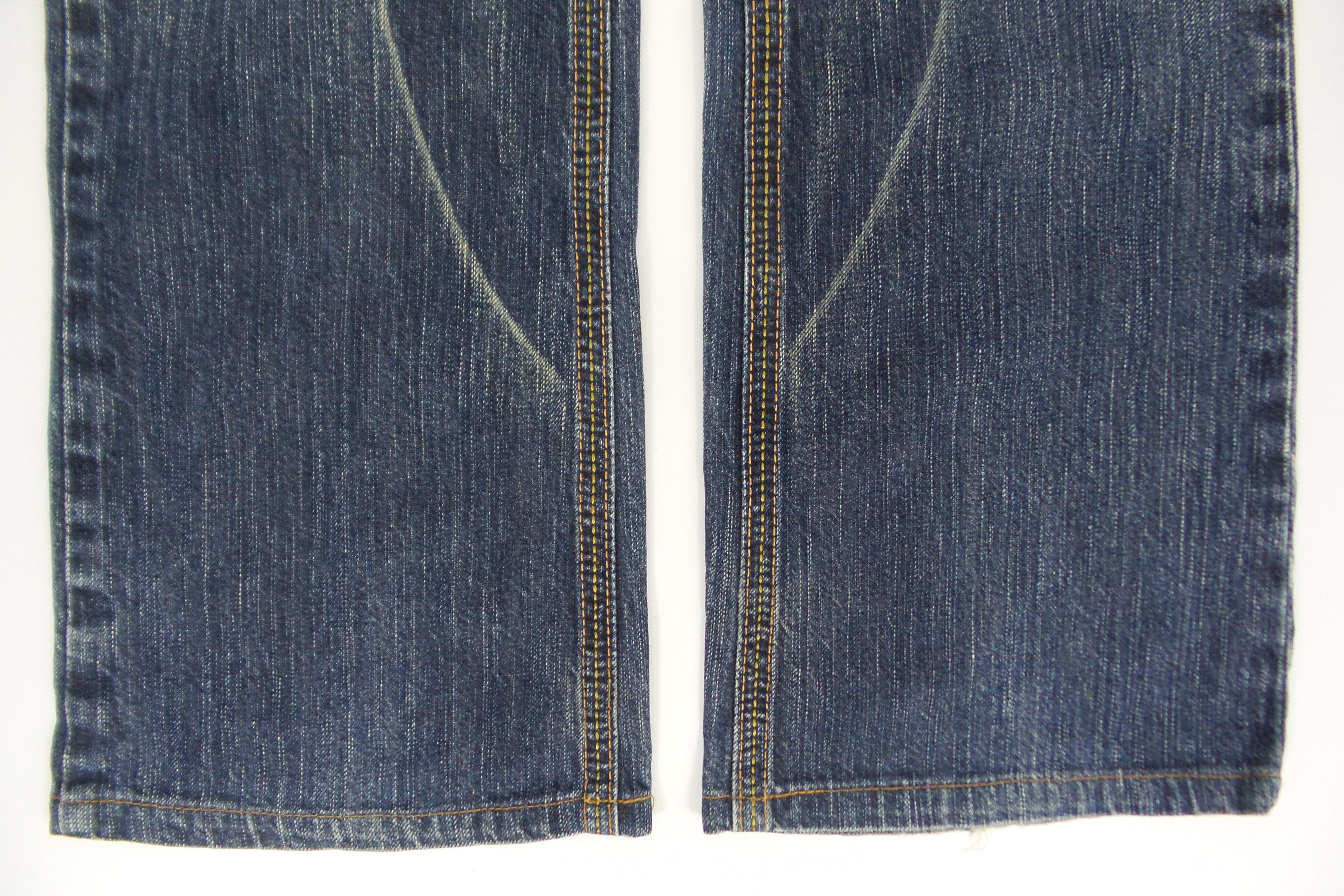 Edwin × Japanese Brand Edwin Aztec Stonewashed Blue Jeans W26xL31 Size US 26 / EU 42 - 6 Thumbnail