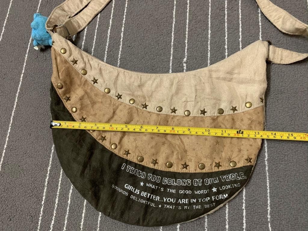 Vintage Vintage sling bag - crossbody bag Size ONE SIZE - 9 Thumbnail