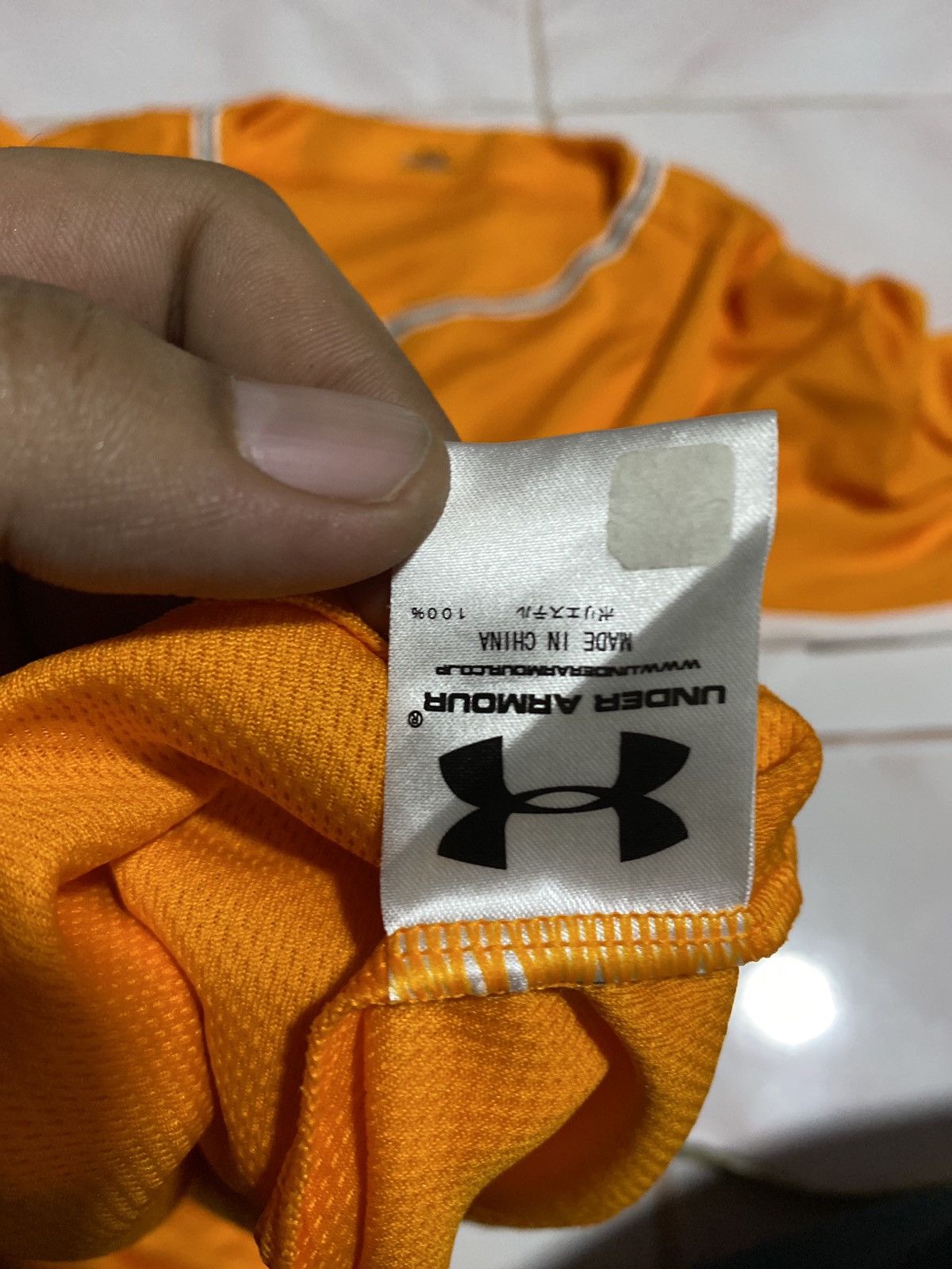 NFL × Sports Specialties × Under Armour Under Armour Yomiuri Giants Baseball Jersey – Orange Size US L / EU 52-54 / 3 - 8 Thumbnail