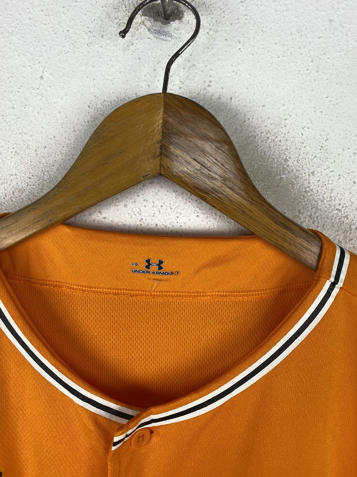 NFL × Sports Specialties × Under Armour Under Armour Yomiuri Giants Baseball Jersey – Orange Size US L / EU 52-54 / 3 - 7 Thumbnail