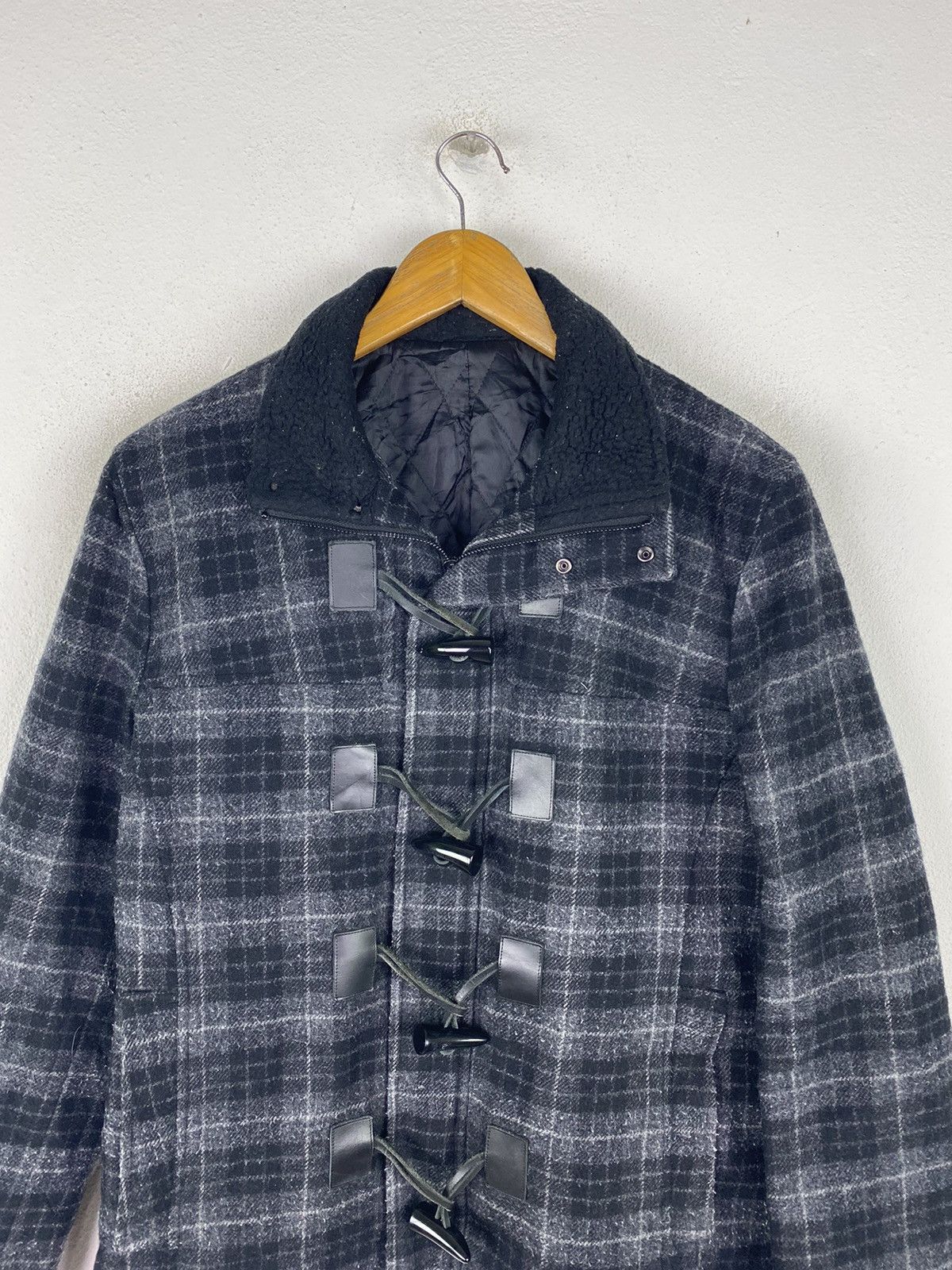 Katharine Hamnett London KATHARINE HAMNETT WOOL PLAID JACKET Size US M / EU 48-50 / 2 - 6 Thumbnail