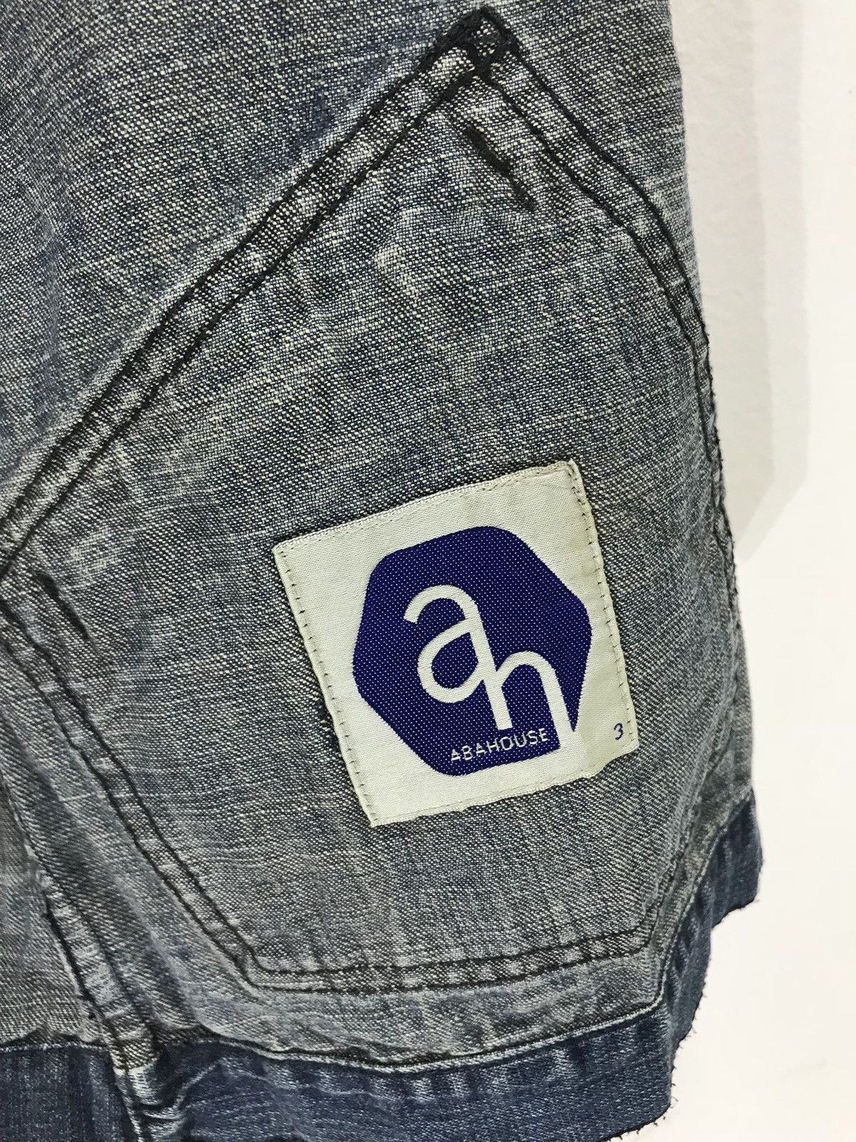 Japanese Brand Japan Brand Abahouse Denim Zipper Shirt Hickory Striped 6🟩9 Size US M / EU 48-50 / 2 - 6 Thumbnail