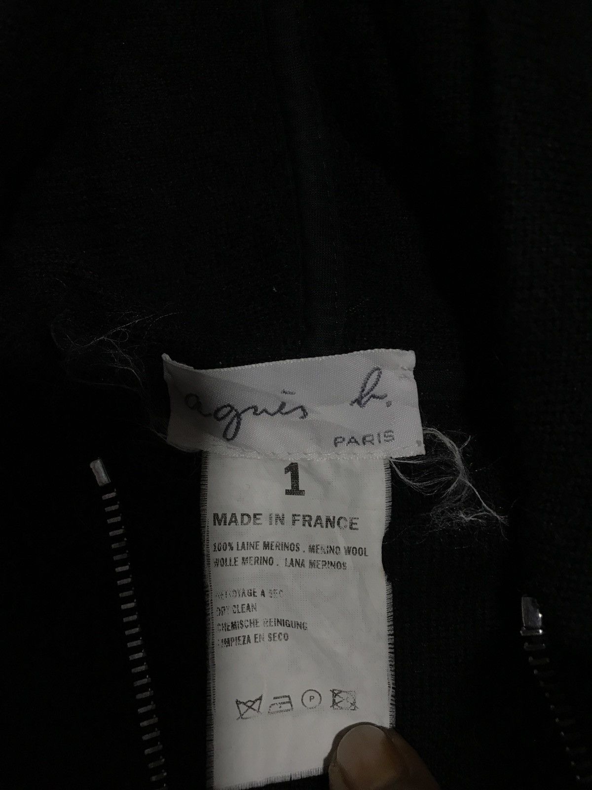 agnes b. AGNES B MADE IN FRANCE PULLOVER HOODIE Size US S / EU 44-46 / 1 - 7 Thumbnail