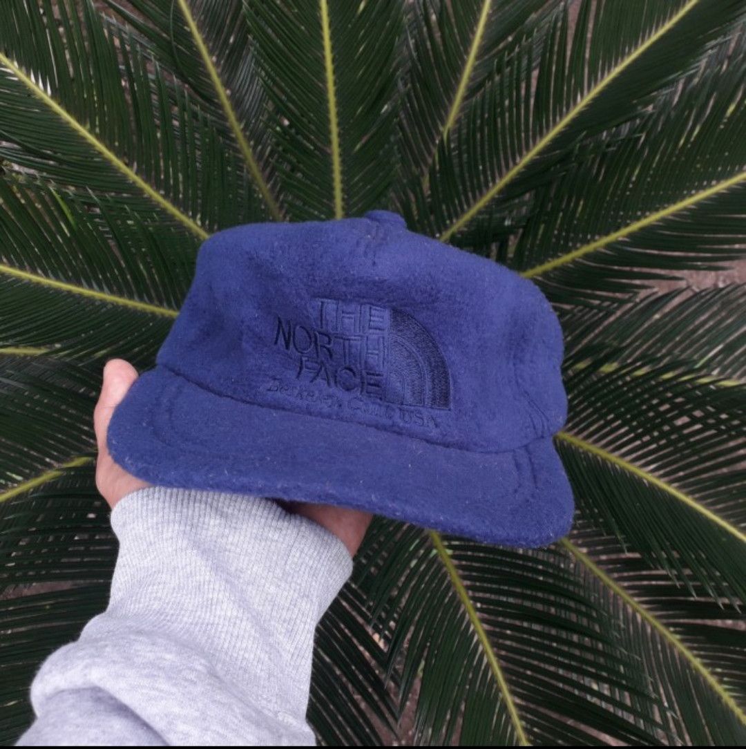 The North Face × Vintage 90s TNF fleece snap back hat NN-9001 rare Size ONE SIZE - 1 Thumbnail
