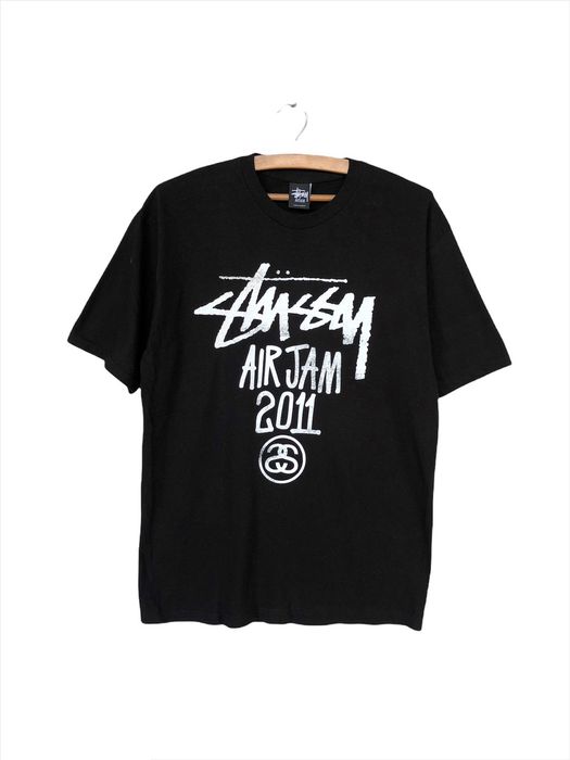 Stussy HYPE🔥Stussy 🇺🇸 Air Jam 2011 Japan Band Staff Shirt | Grailed