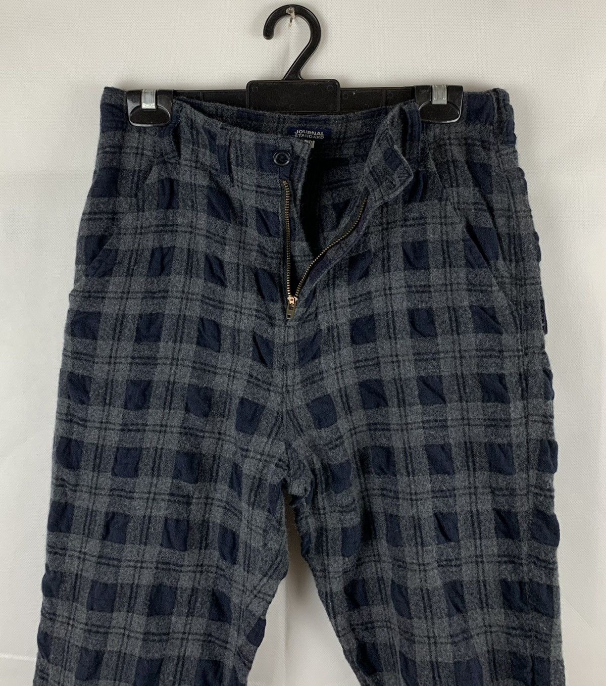 Japanese Brand Journal Standard 2blend 55% wool /45% Cotton Cropped Pant Size US 28 / EU 44 - 13 Thumbnail
