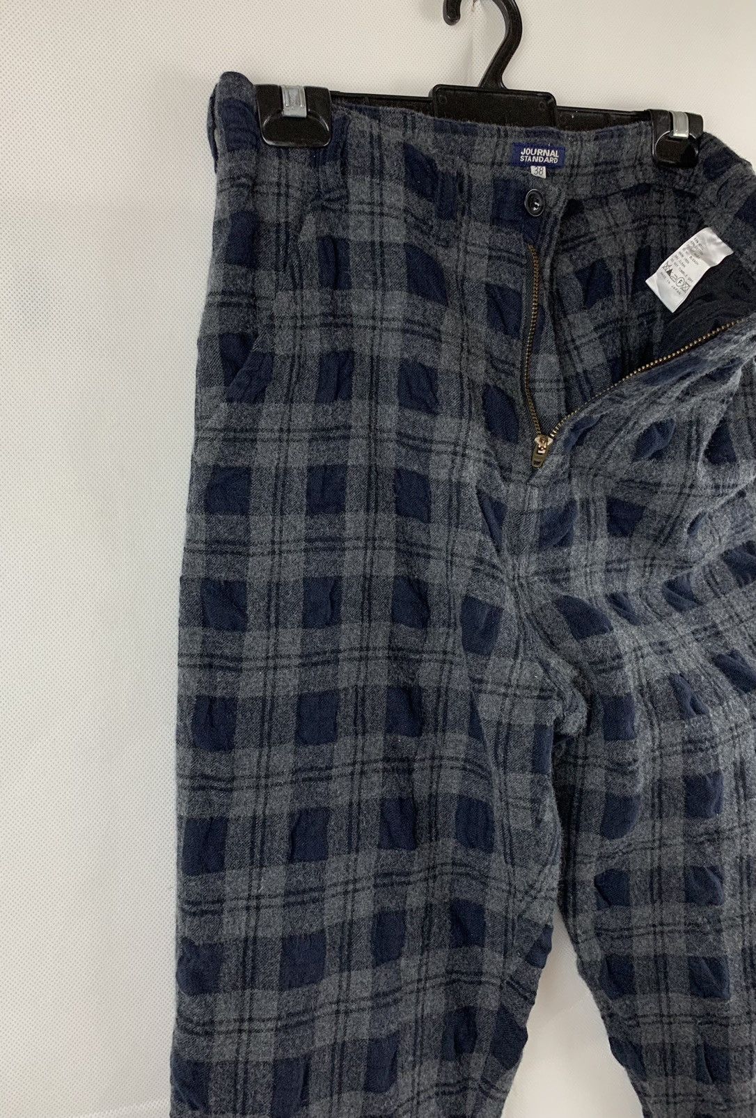 Japanese Brand Journal Standard 2blend 55% wool /45% Cotton Cropped Pant Size US 28 / EU 44 - 15 Thumbnail