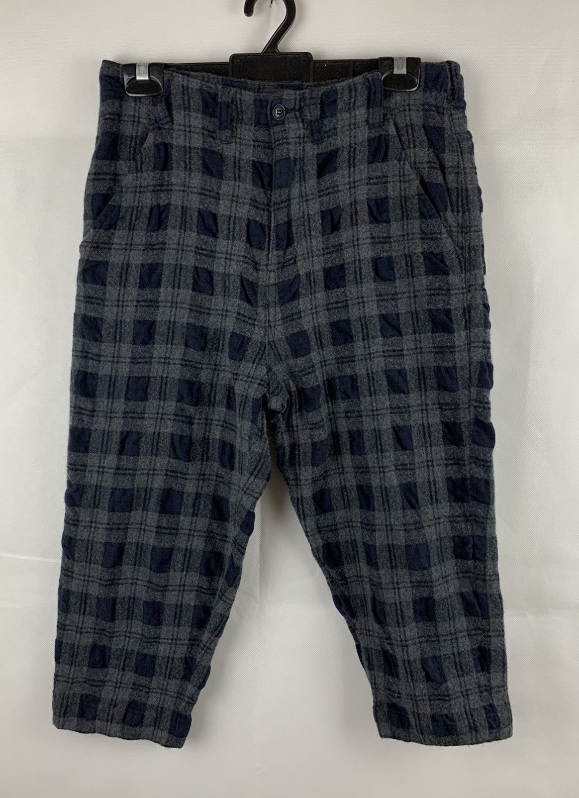 Japanese Brand Journal Standard 2blend 55% wool /45% Cotton Cropped Pant Size US 28 / EU 44 - 2 Thumbnail