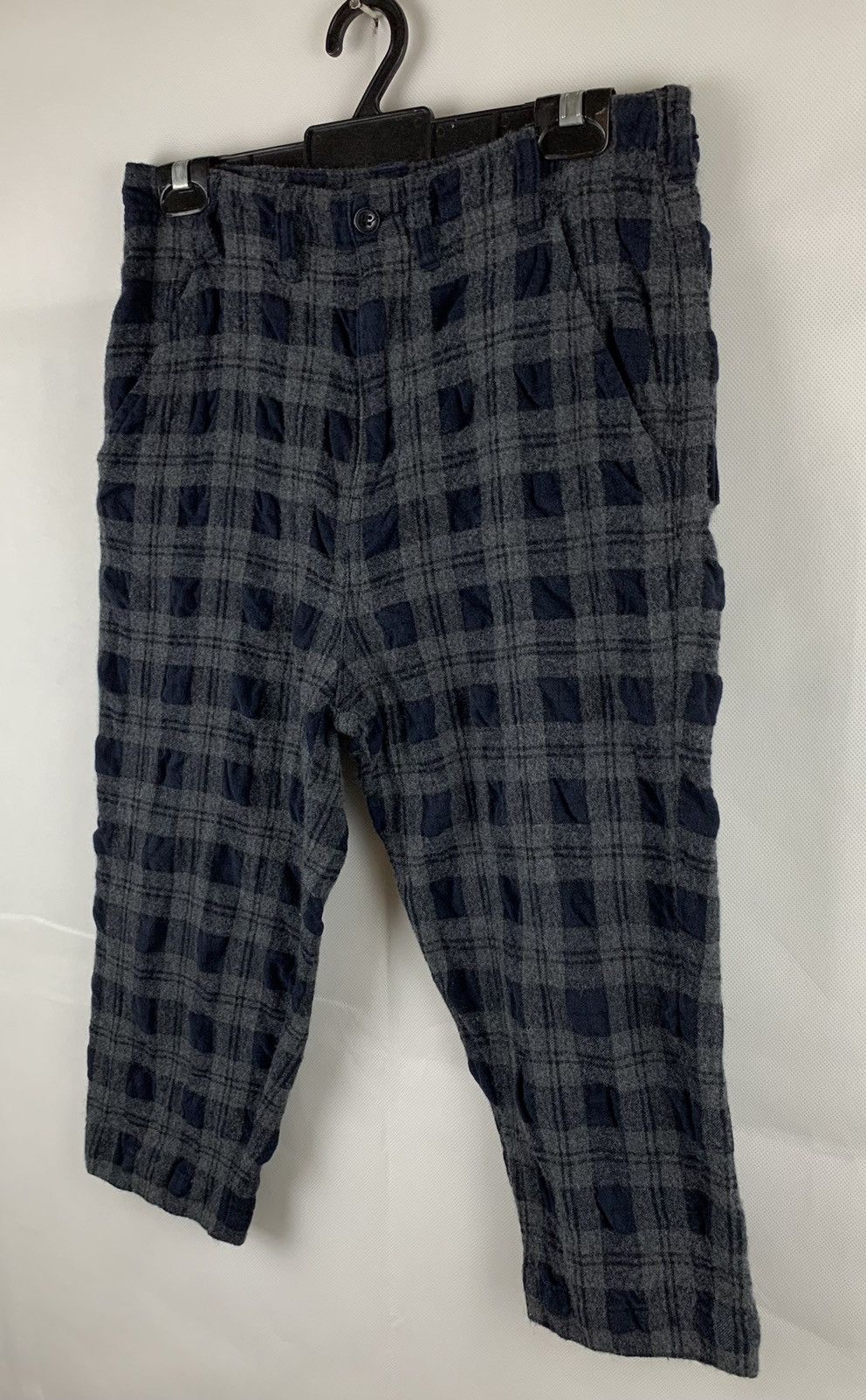 Japanese Brand Journal Standard 2blend 55% wool /45% Cotton Cropped Pant Size US 28 / EU 44 - 3 Thumbnail