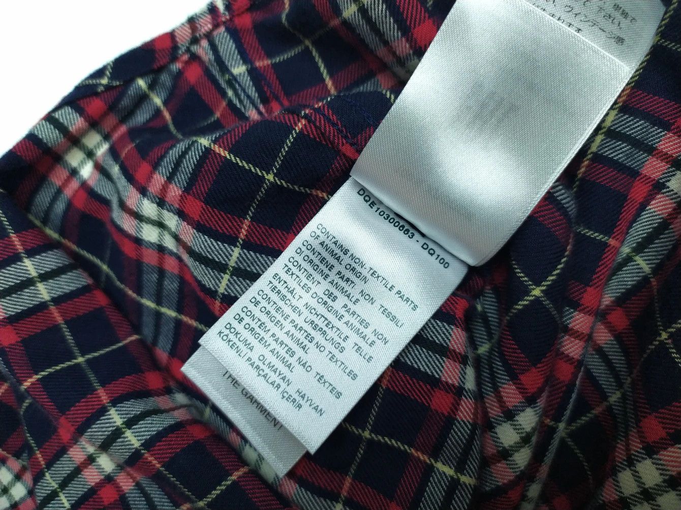 Designer Dsquared2 Tartan Plaid Kids Shirt Size US XS / EU 42 / 0 - 10 Thumbnail