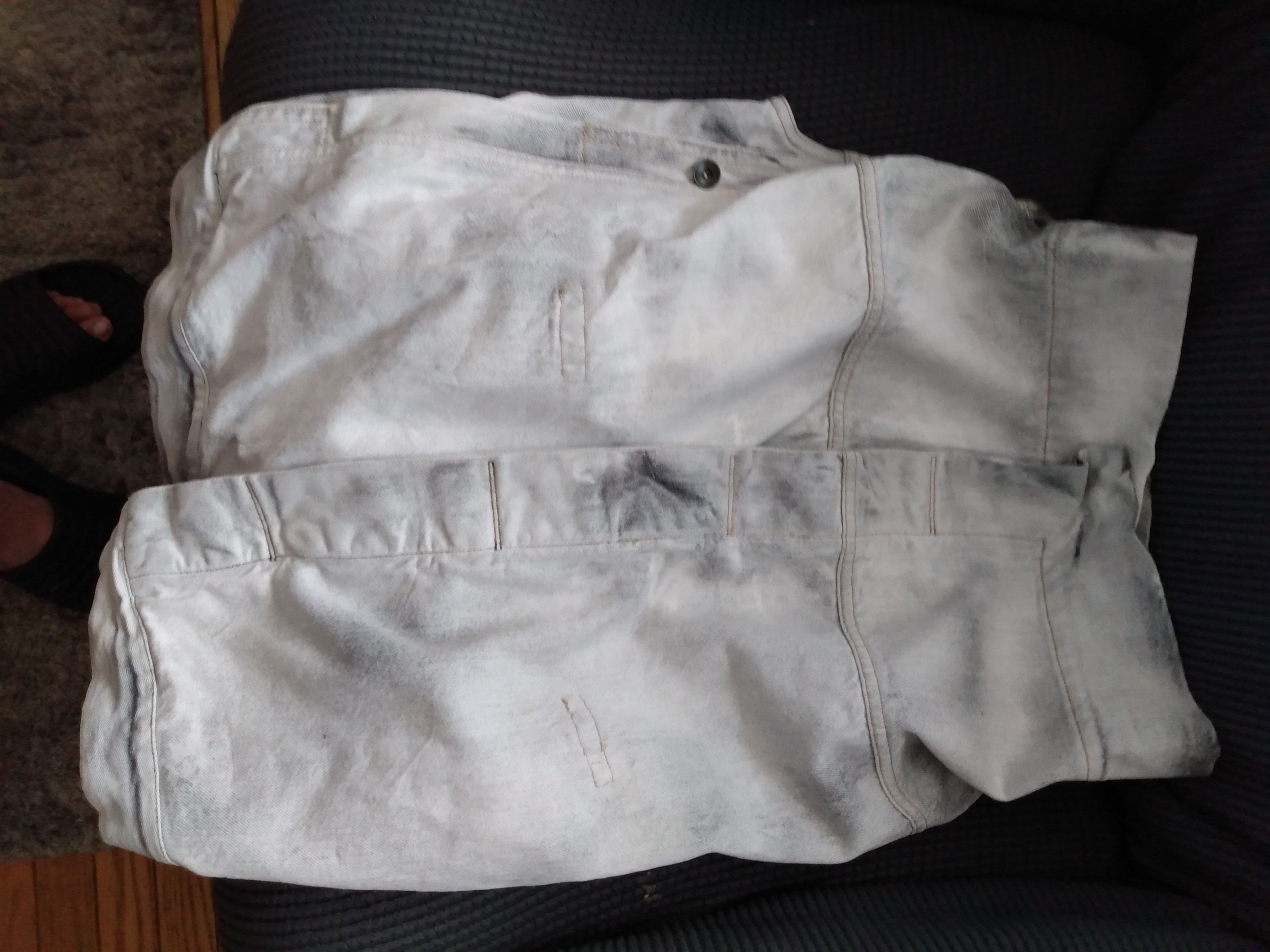 Rick Owens Drkshdw Rick Owens white denim vest Size US S / EU 44-46 / 1 - 3 Thumbnail
