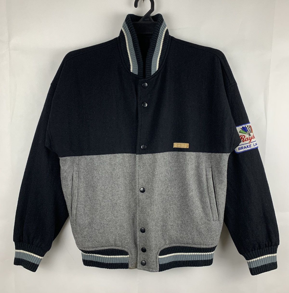 Japanese Brand × Mizuno Vintage Mizuno World Win Wool Varsity Jacket Size US M / EU 48-50 / 2 - 2 Thumbnail