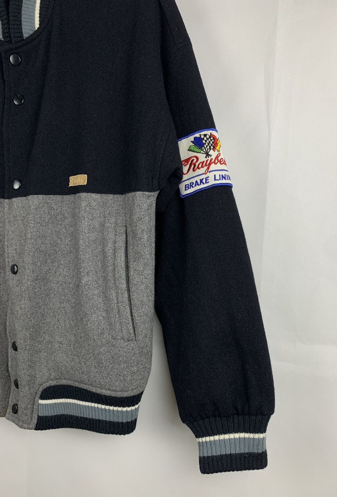 Japanese Brand × Mizuno Vintage Mizuno World Win Wool Varsity Jacket Size US M / EU 48-50 / 2 - 8 Thumbnail