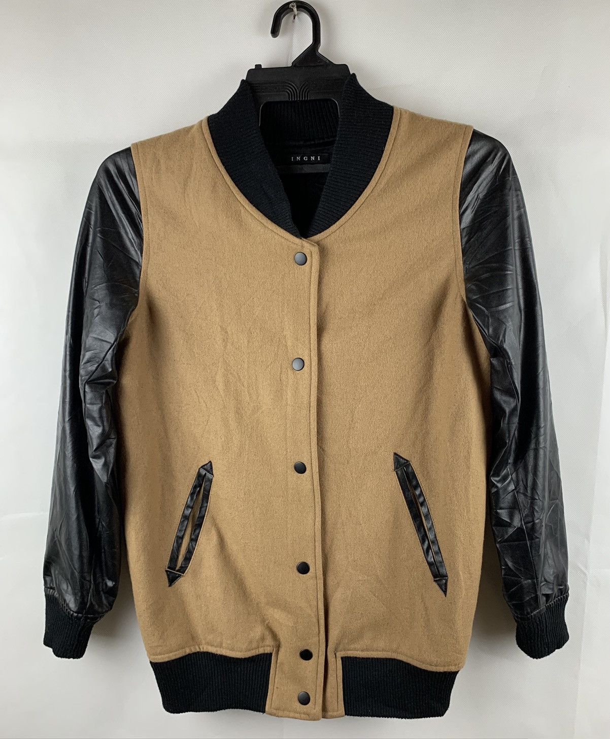 Japanese Brand Japanese Brand Ingni Varsity Jacket Size US M / EU 48-50 / 2 - 2 Thumbnail