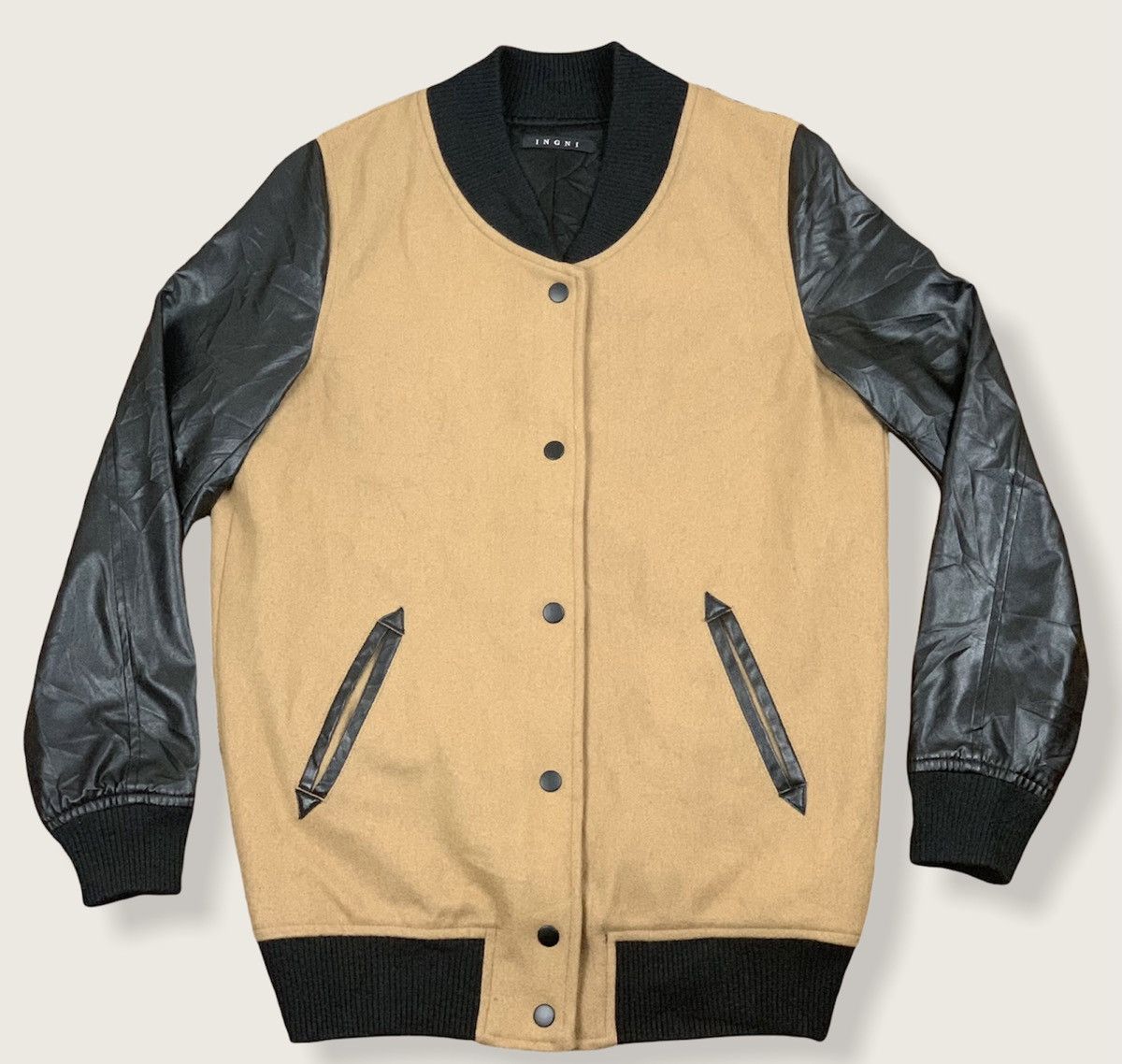 Japanese Brand Japanese Brand Ingni Varsity Jacket Size US M / EU 48-50 / 2 - 1 Thumbnail