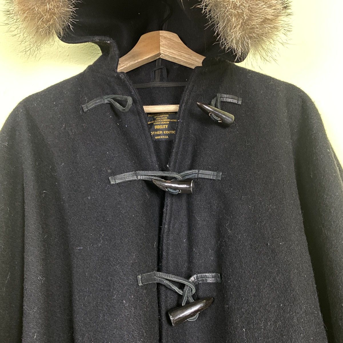 Fidelity × Other Fidelity Oversize Fur Hoodie Jacket Size US L / EU 52-54 / 3 - 7 Thumbnail